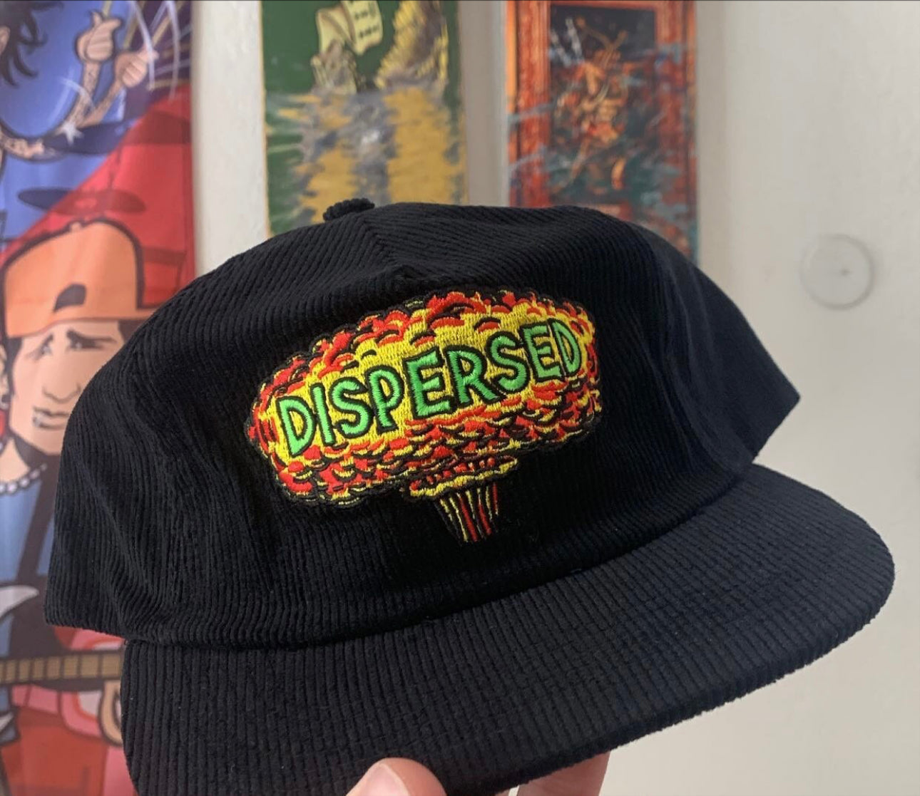 Atom Bomb Corduroy Hat